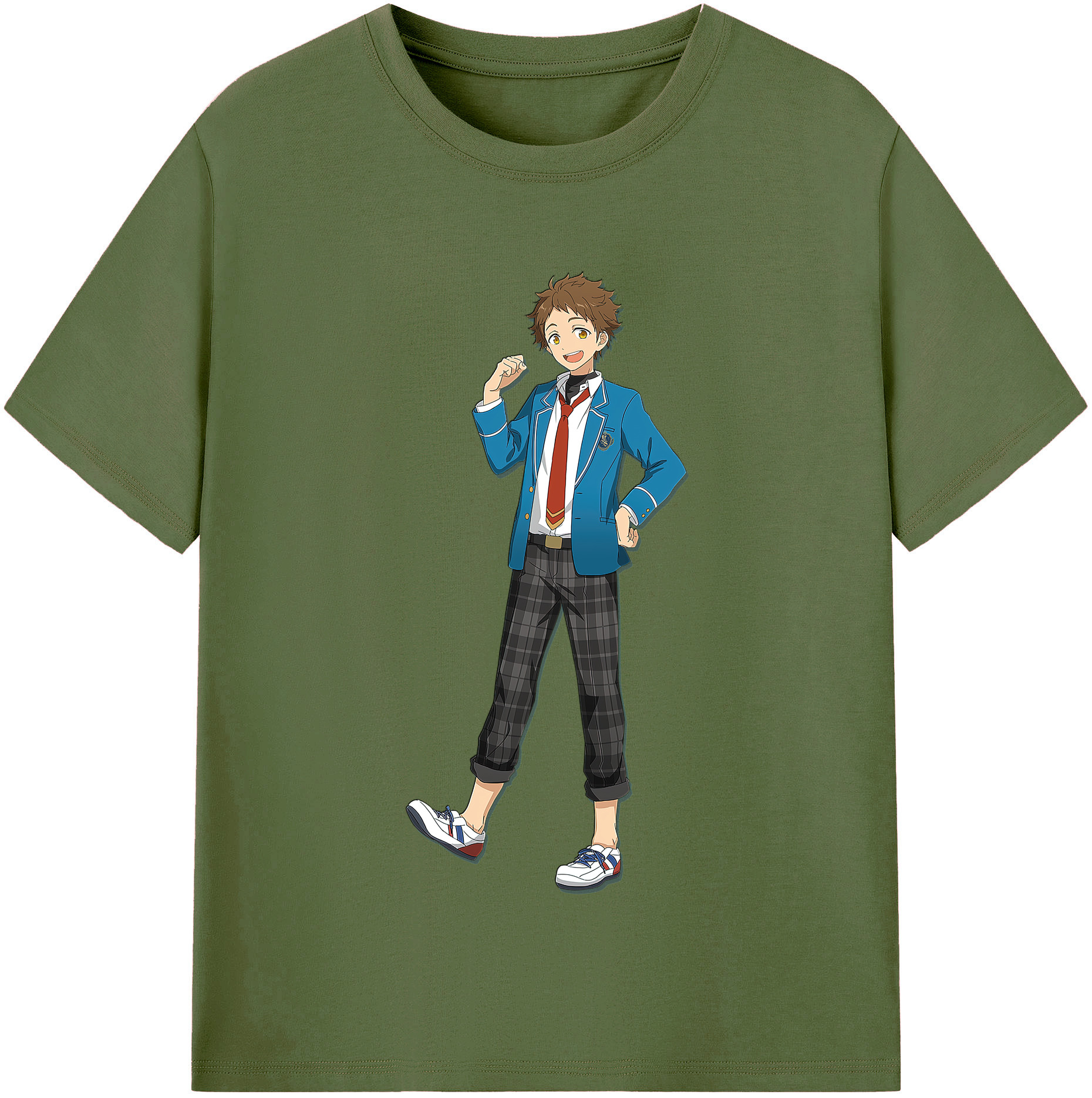 （画像用） あんさんぶるスターズ! Ensemble Stars 綿100％半袖Tシャツ（フロントプリント）